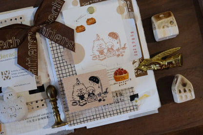 Eileen Tai Rubber Stamp - Blissful Days