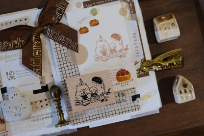Eileen Tai Rubber Stamp - Blissful Days