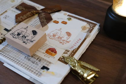 Eileen Tai Rubber Stamp - Blissful Days