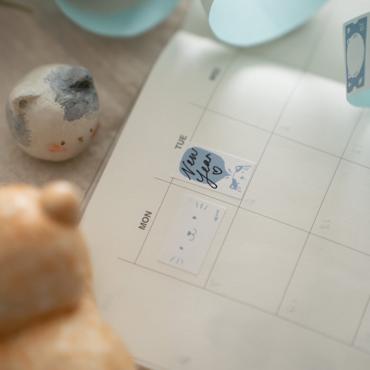 Sho Little Happiness Label Stickers - Cat