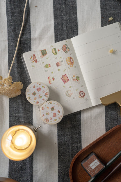 Sho Little Happiness Washi Tape - Coffee Time