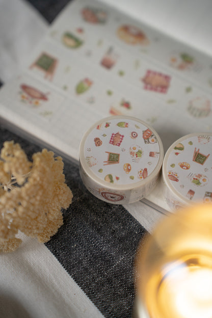 Sho Little Happiness Washi Tape - Coffee Time