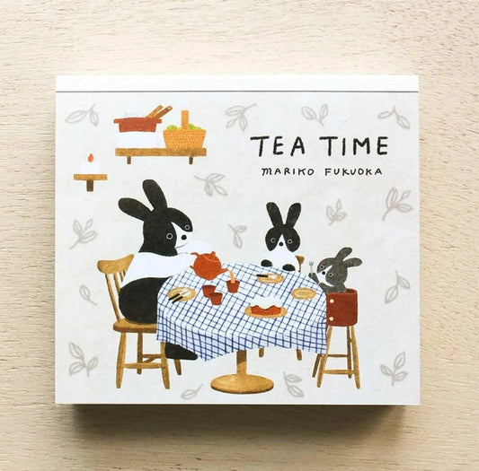 Cozyca x Mariko Fukuoka Memo Pad - Tea Time