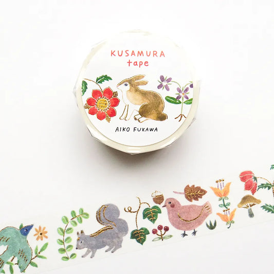 Cozyca x Aiko Fukawa Washi Tape - Kusamura
