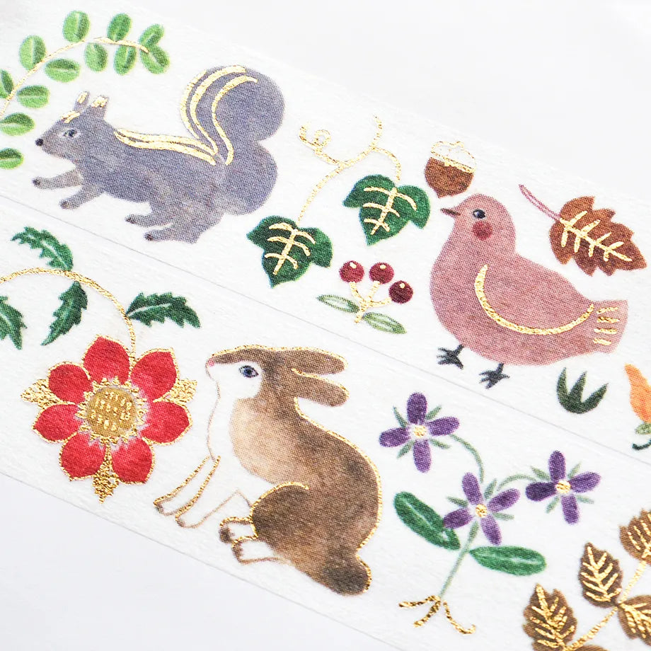 Cozyca x Aiko Fukawa Washi Tape - Kusamura