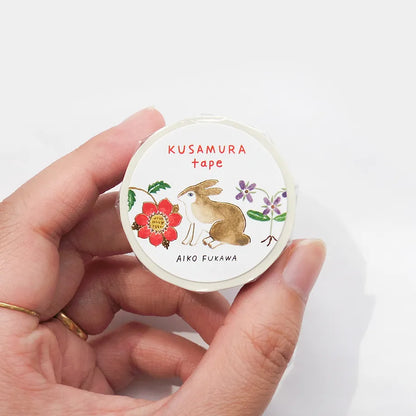 Cozyca x Aiko Fukawa Washi Tape - Kusamura