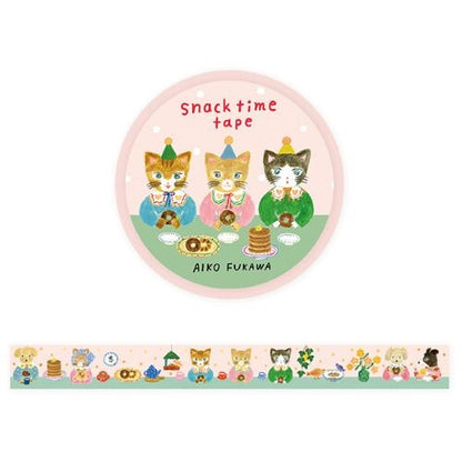 Cozyca x Aiko Fukawa Washi Tape - Snack Time