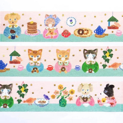 Cozyca x Aiko Fukawa Washi Tape - Snack Time