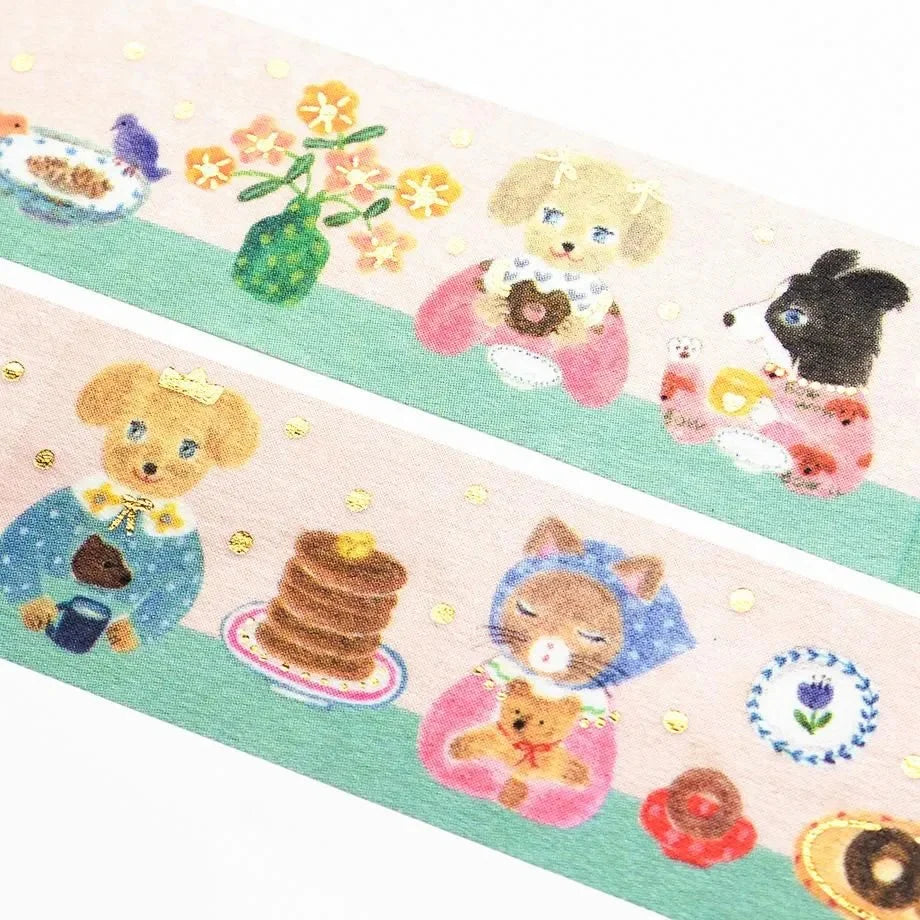 Cozyca x Aiko Fukawa Washi Tape - Snack Time