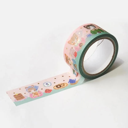Cozyca x Aiko Fukawa Washi Tape - Snack Time