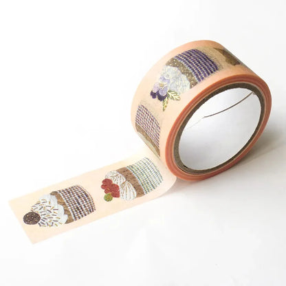 Cozyca x Midori Asano Washi Tape - Three O'Clock (Cupcakes)
