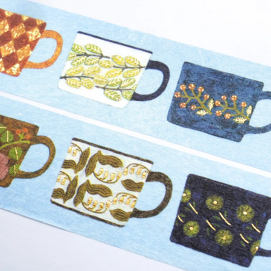 Cozyca x Midori Asano Washi Tape - My Favorite Mugs
