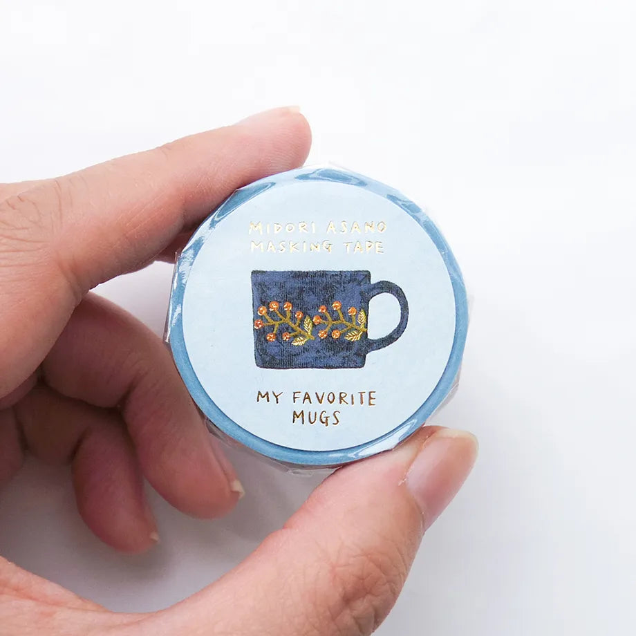 Cozyca x Midori Asano Washi Tape - My Favorite Mugs