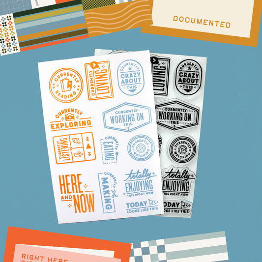 Everyday Explorers Co. Clear Stamps - Currently Seals