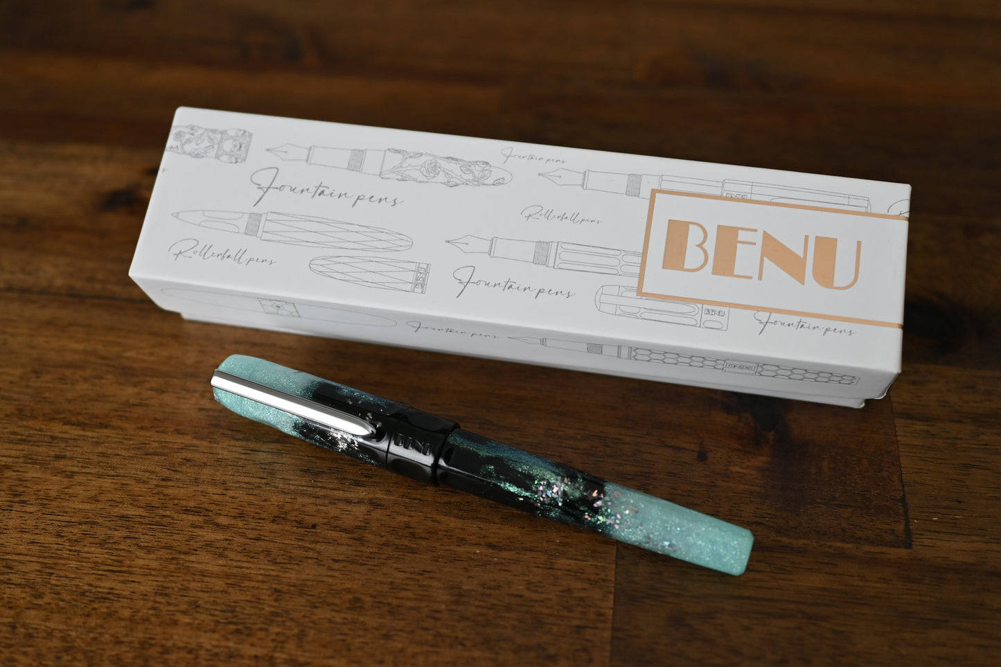 Benu Fountain Pen - Talisman Edelweiss (Destash)