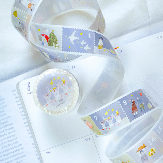 Dodolulu Washi Tape - With Love (Loop)