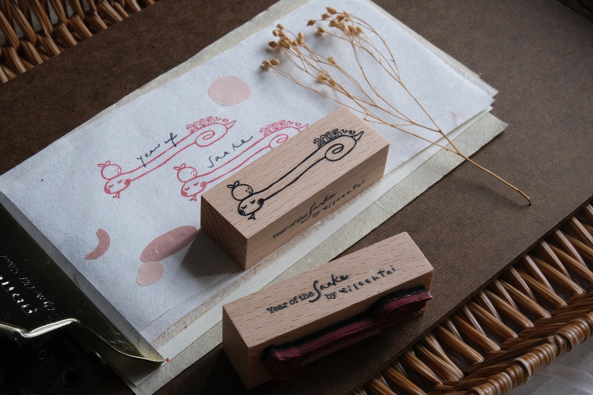 Eileen Tai Rubber Stamp - Year Of The Snake