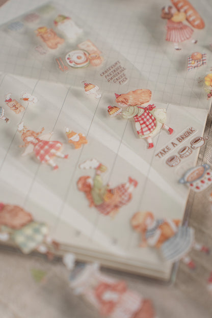 Sho Little Happiness Kiss-Cut PET Tape - Forest Party