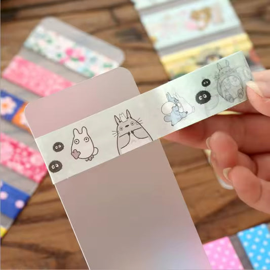 Washi Tape Sampler Cards - Clear