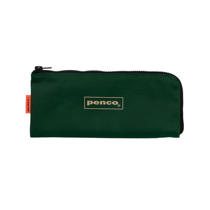 Penco Flat Pen Case - Dark Green