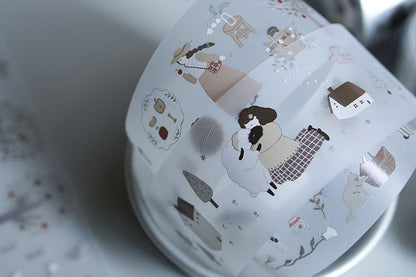 Ivy Snow PET Tape - At The Farm