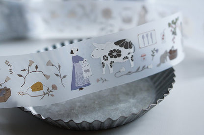 Ivy Snow PET Tape - At The Farm