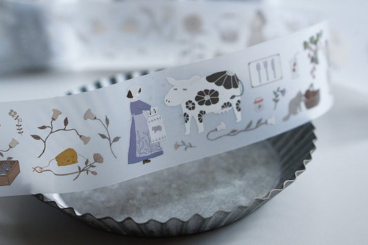 Ivy Snow PET Tape - At The Farm