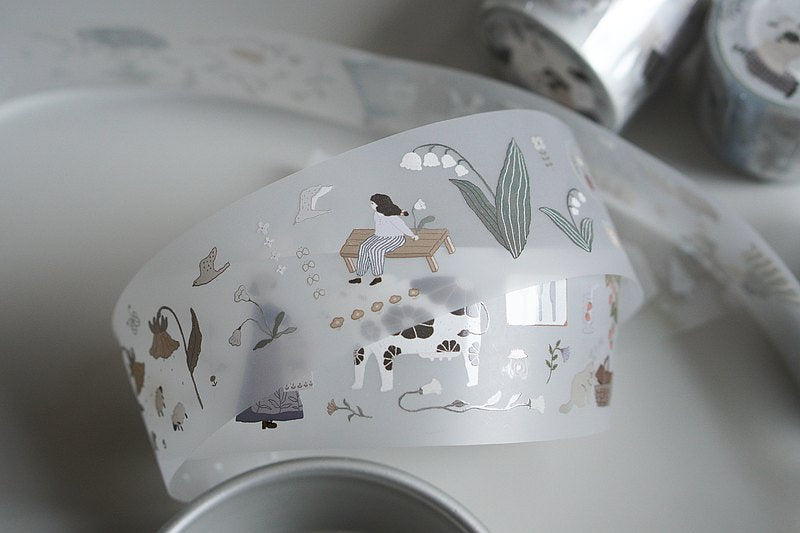 Ivy Snow PET Tape - At The Farm