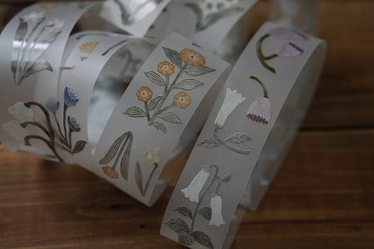 Ivy Snow PET Tape - Flower Flower