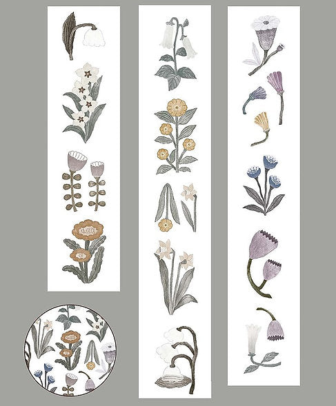 Ivy Snow PET Tape - Flower Flower