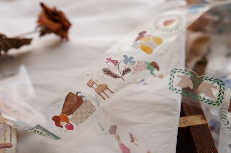 Ivy Snow Kiss-Cut PET Tape - Lemon Tree (Loop)