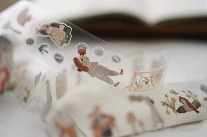 Ivy Snow Kiss-Cut PET Tape - On the Desk