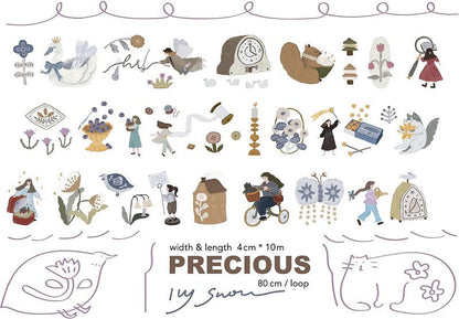 Ivy Snow PET Tape - Precious