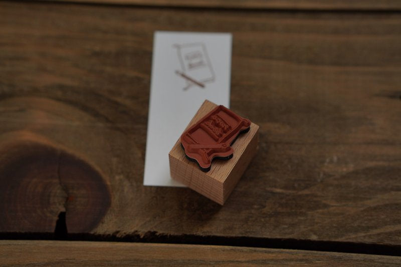 Ivy Snow Rubber Stamp - Notebook