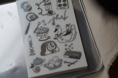 Ivy Snow Transfer Sticker Sheet - My Precious A