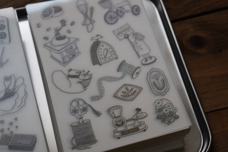 Ivy Snow Transfer Sticker Sheet - My Precious B