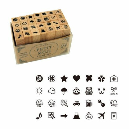 Kodomo No Kao Petit Moji Stamp - Icons Set 1