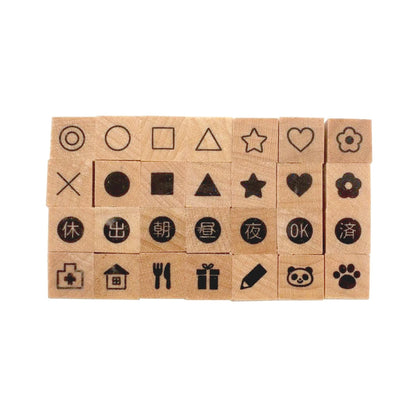 Kodomo No Kao Petit Moji Stamp - Icons Set 2