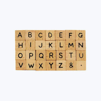 Kodomo No Kao Petit Moji Stamp - Alphabet Uppercase Style 2
