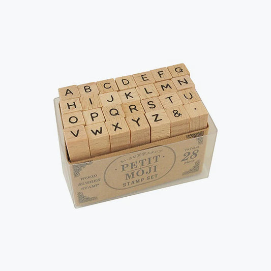 Kodomo No Kao Petit Moji Stamp - Alphabet Uppercase Style 2
