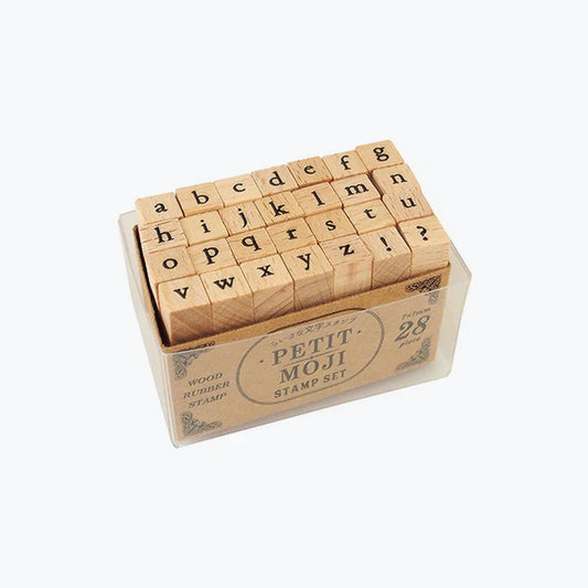 Kodomo No Kao Petit Moji Stamp - Alphabet Lowercase