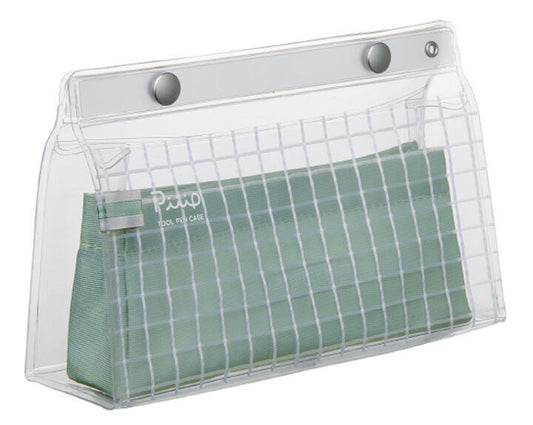 Kokuyo Piiip Tool Pen Case - Sage Green