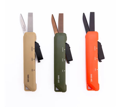 Kokuyo Hakoake 2-Way Portable Scissors - 3 Colours