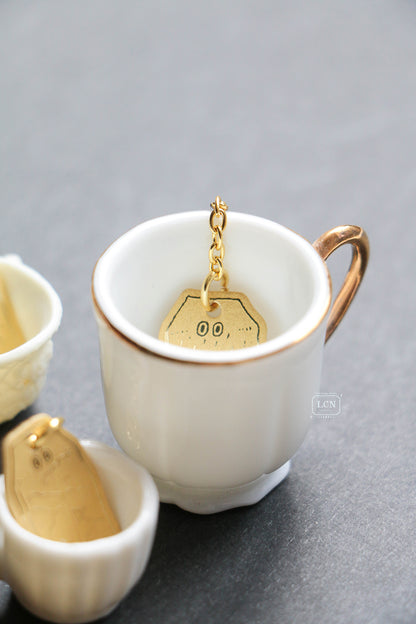 LCN Design Studio Charm - Brass Tea Bag (Blind Box)
