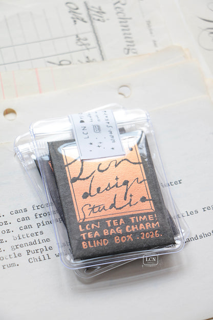 LCN Design Studio Charm - Brass Tea Bag (Blind Box)