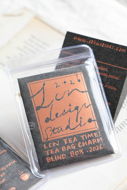 LCN Design Studio Charm - Brass Tea Bag (Blind Box)