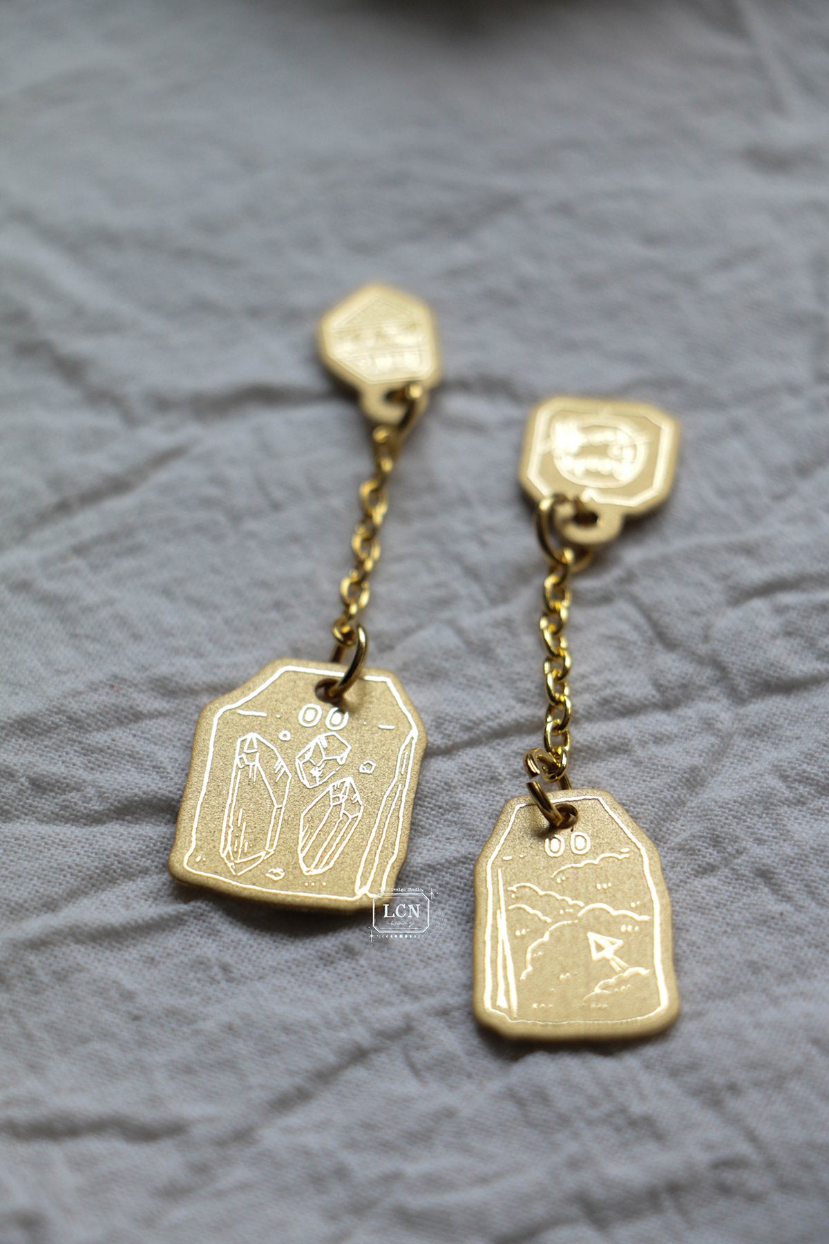 LCN Design Studio Charm - Brass Tea Bag (Blind Box)