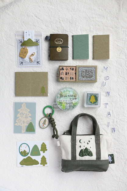 LCN Design Studio Mini Stationery Tote Set - Mountain