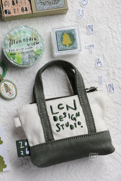 LCN Design Studio Mini Stationery Tote Set - Mountain