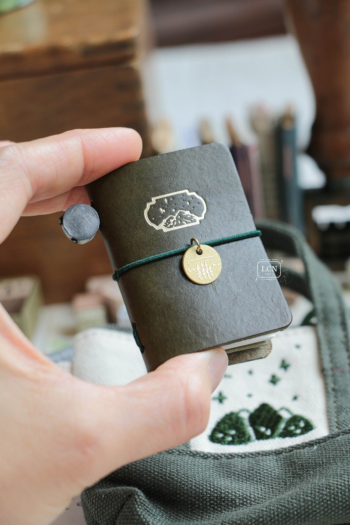 LCN Design Studio Mini Stationery Tote Set - Mountain